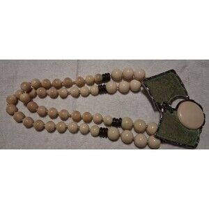 Vtg Les Bernard Inc Chunky Beaded Choker